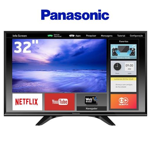 smart tv led 32 hd panasonic tc 32es600b
