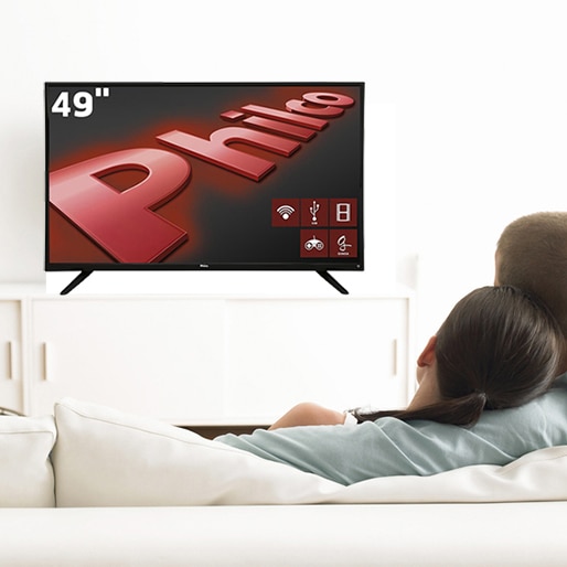smart TV LED Full HD Philco PH49F30DSGWA Entrada HDMI