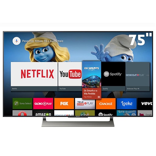 Smart TV LED UHD 4K Sony BRAVIA XBR-75X905E HDMI USB
