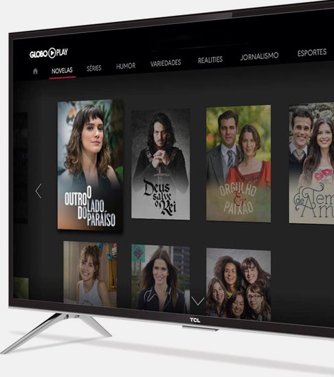 tela da Smart TV LED Semp TCL L43S4900FS