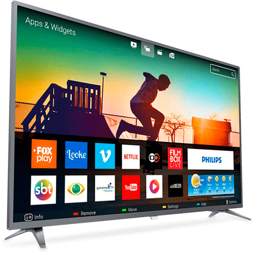 Smart TV Philips 50PUG6513 áudio