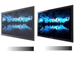 TV 43 polegadas 3D Plasma Samsung Série 4 E490 tecnologia real black