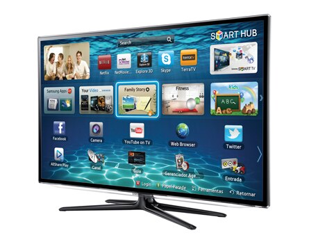 Sua TV conectada - Todo o poder da internet