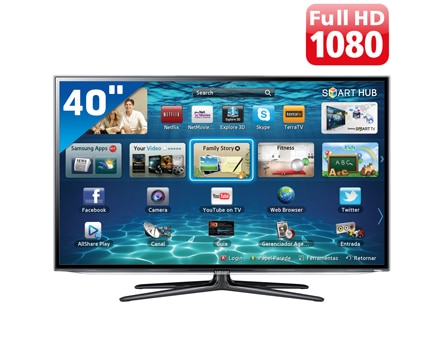 Samsung ES6100 - Alta tecnologia em uma TV LED de 40 polegadas
