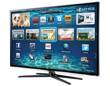Smart TV Série 6100 com Web Browser