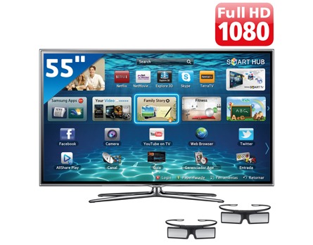 TV 3D de LED da Samsung - Aproveite a melhor imagem em sua casa