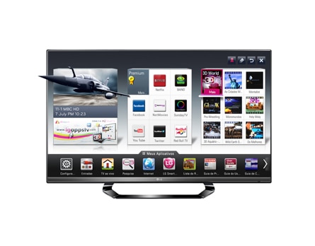 Uma TV na internet - Navegue sem uso de fios