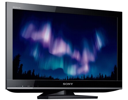 TV 22’ LED Sony Bravia S�rie EX KDL 22EX355 de frente