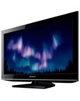 TV 22’ LED Sony Bravia S�rie EX KDL 22EX355 inclinada