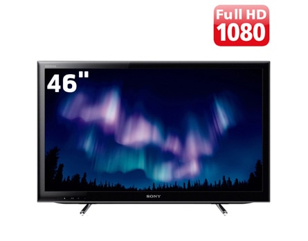 Televisão LED Sony Bravia KDL-46EX655 Full HD de 46 polegadas
