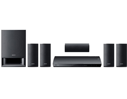 Home Theater Sony BDV-E290 5.1 Canais Blu-Ray Player 3D Smart Cabo HDMI Entrada USB 850W