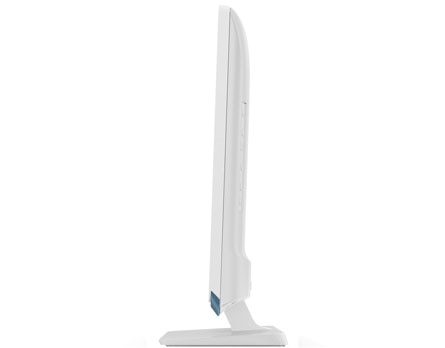 Um televisor Philips de 24 polegadas e design branco