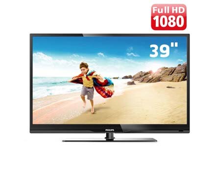 A TV39” LED Philips Série 4700 39PFL4707G 78 Full HD