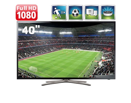TV 40” Slim LED Samsung UN40F5500 futebol