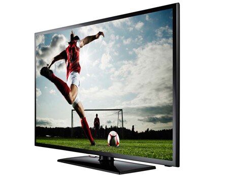 TV 32” Slim LED Full HD Samsung UN32F5200 de lado