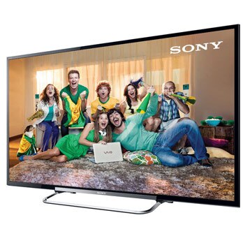 Smart TV 3D LED 70” Full HD Sony KDL 70R555A de lado