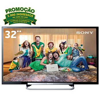 TV LED 32” HD Sony KDL 32R435A