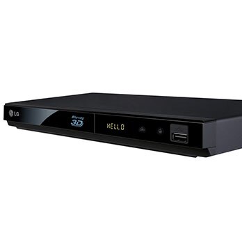 Blu-ray player 3D LG BP325N de lado