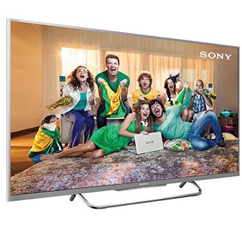 Smart TV 3D 50” Full HD Sony KDL 50W805B de lado