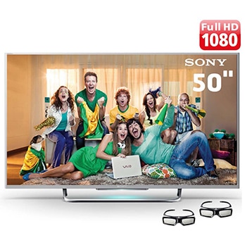 Smart TV 3D 50” Full HD Sony KDL 50W805B