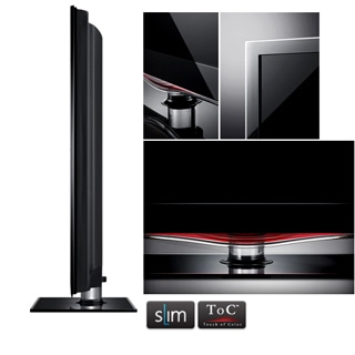 Samsung Série D550 LN32D550 com acabamento touch of color