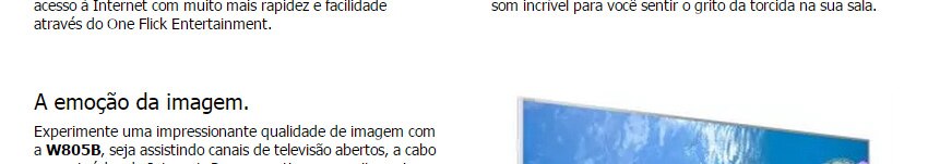 Cores muito mais vivas e riqueza nos detalhes