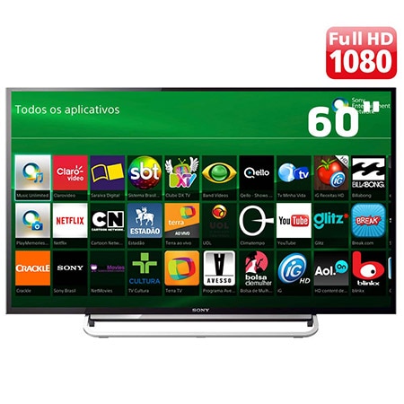 Smart TV LED 60” Full HD Sony KDL-60W605B