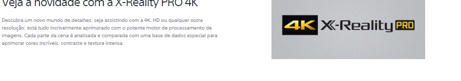 TV Smart 4K Novidade X-Reality Pro