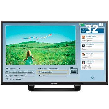 Smart TV LED 32” HD Panasonic TC-32AS600B