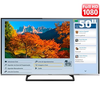 Smart TV LED 50” Full HD Panasonic TC-50AS600B