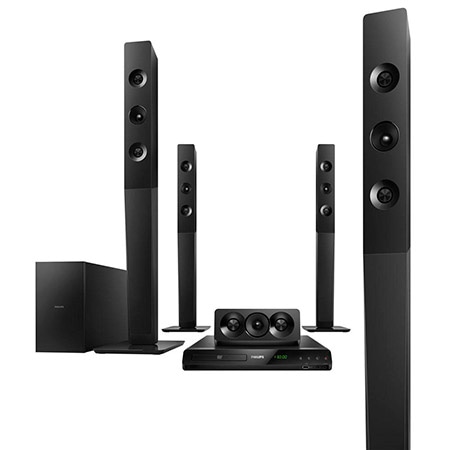 Home Theater Philips HTD5580X/78 caixas