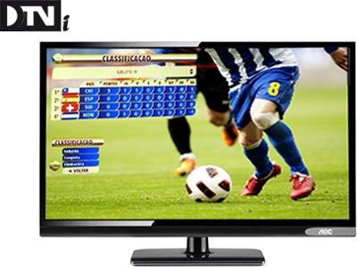 tv led 24'' hd aoc le24d1450 dtvi tv digital