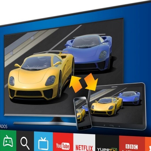 Conecte diversos portáteis à Smart TV Samsung