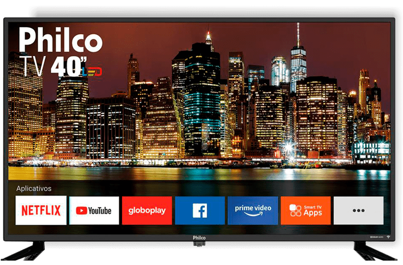 Smart TV LED HD Philco PTV40M60S 40 polegadas