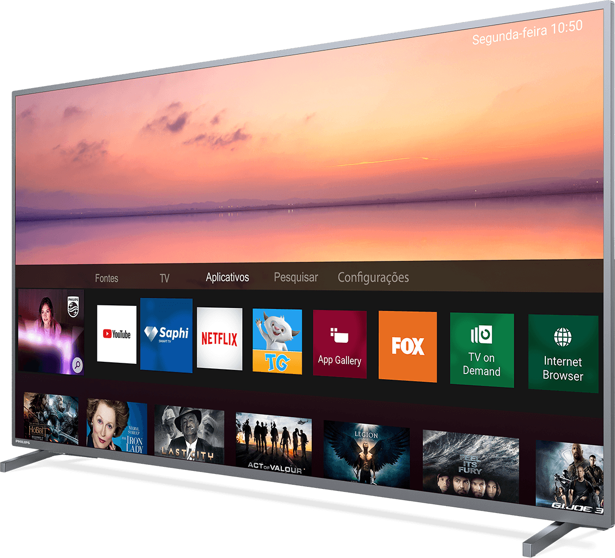 Conecte-se com a sua TV