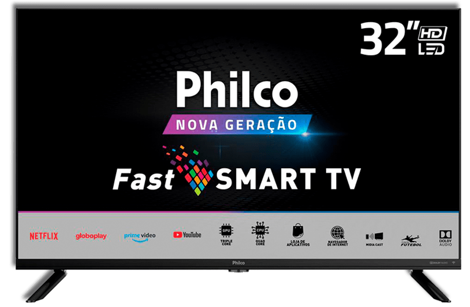 Smart TV LED Philco resolução