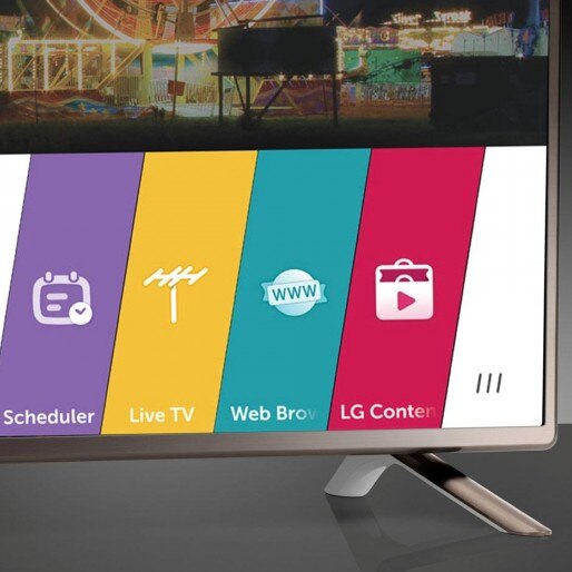 Smart TV com conectividade para smartphones e tablets