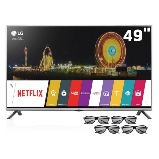 Smart TV Cinema 3D LED 49