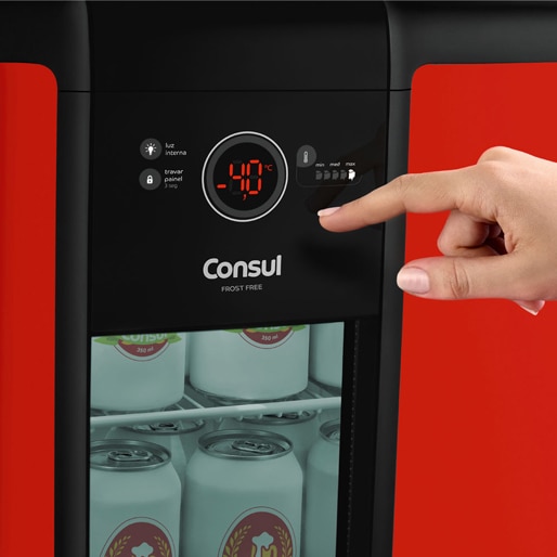 Cervejeira Mais Consul Painel Controle LED