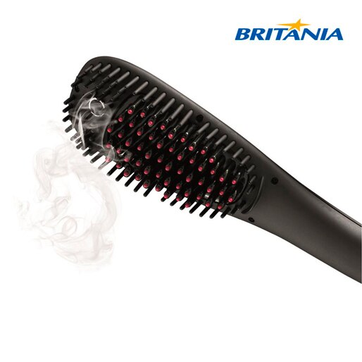 escova modeladora britânia modelle steam bec01 bivolt tecnologia steam