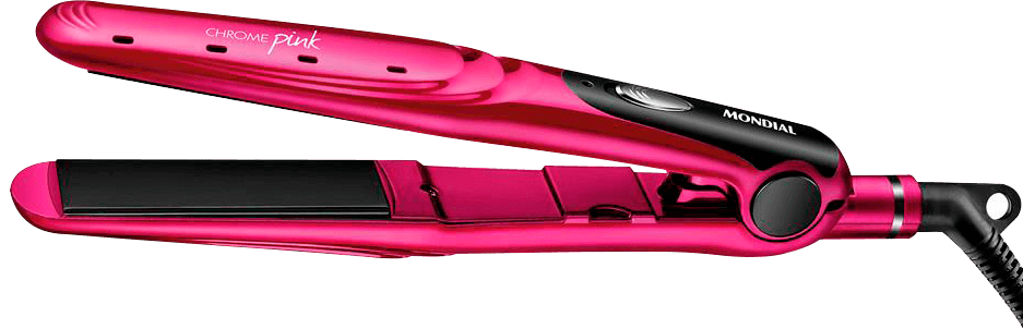 Prancha Mondial Chrome Pink P19