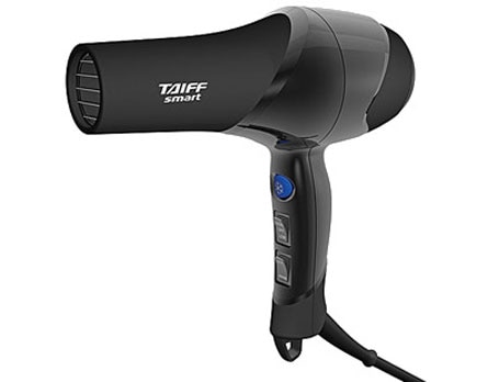 Cabelos secos e arrumados em sua própria casa - O secador Smart Taiff apresenta alta potência de 1.300 W
