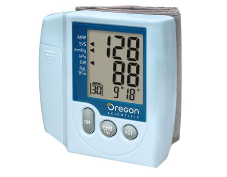 aparelho de pressão Oregon automático de pulso