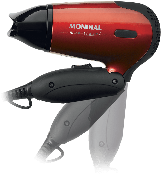 Secador Cabelos Mondial Max Travel cabo dobrável