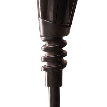 secador de cabelos GA.MA Italy Flow Ceramic Preto cabo