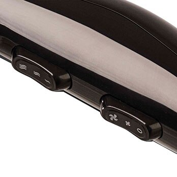 secador de cabelos GA.MA Italy Flow Ceramic Preto comandos