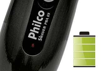 Barbeador Philco PBA03 bateria