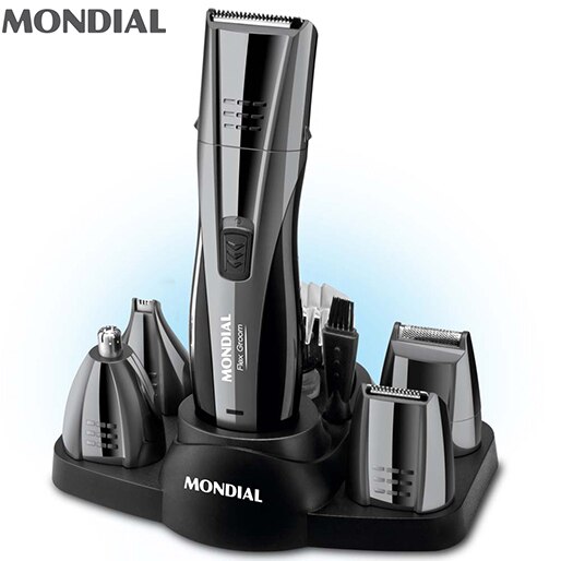 Aparador Pelos Mondial Body Groom 7 em 1 Recarregável