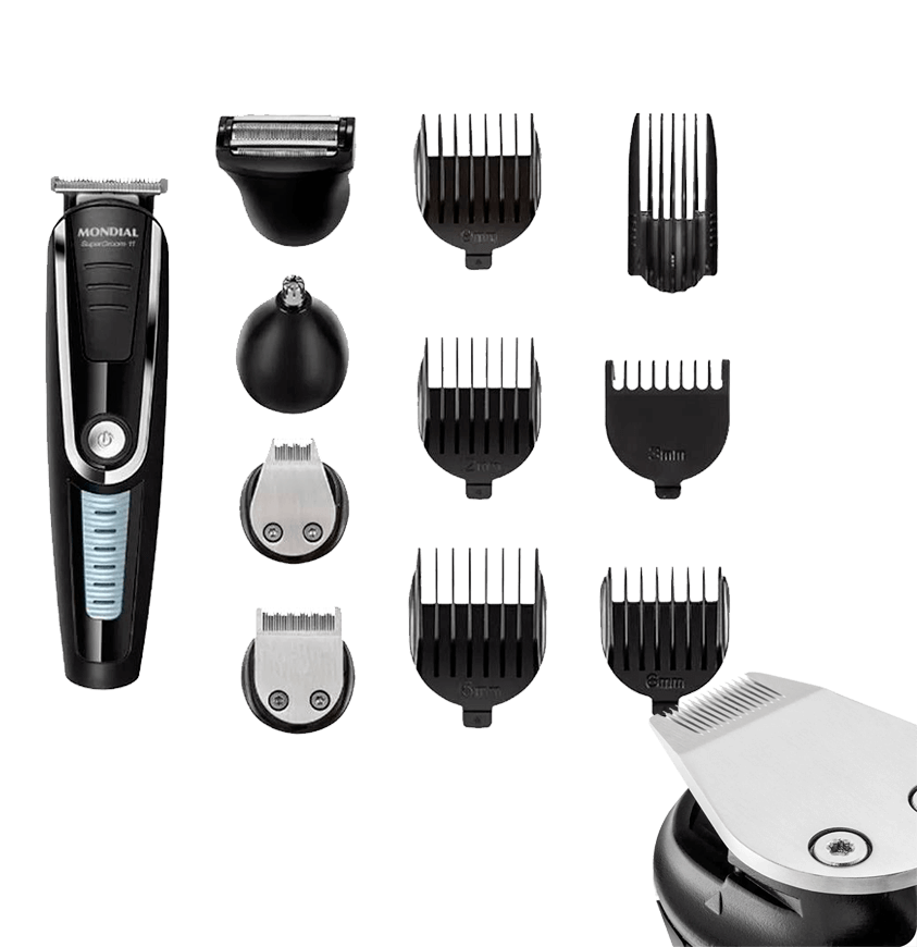 Mondial Super Groom BG-05 Aparelho Cabelo Barba 