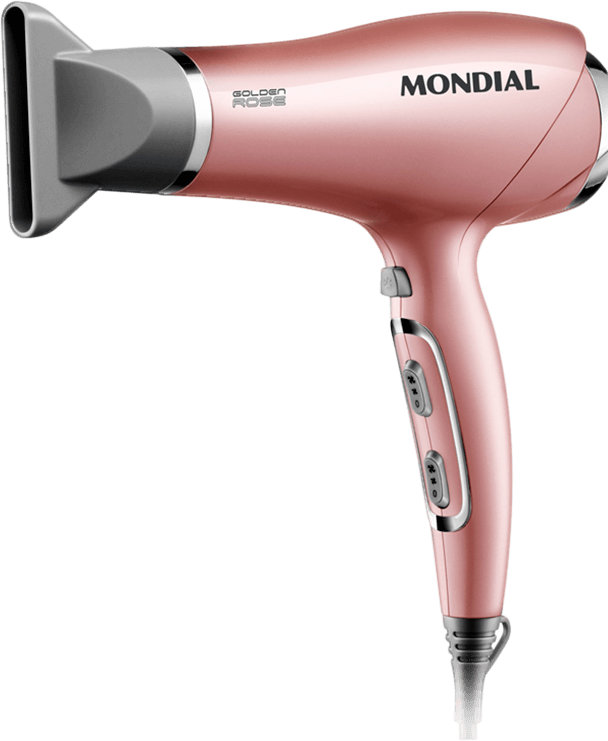 secador mondial Golden rose 